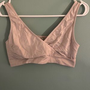 Nursing unlined seamless bra